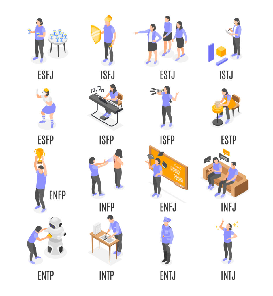 mbti 타입 사람들
