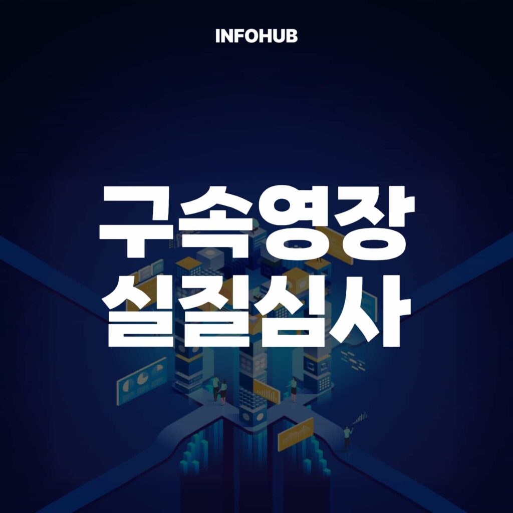 구속영장실질심사