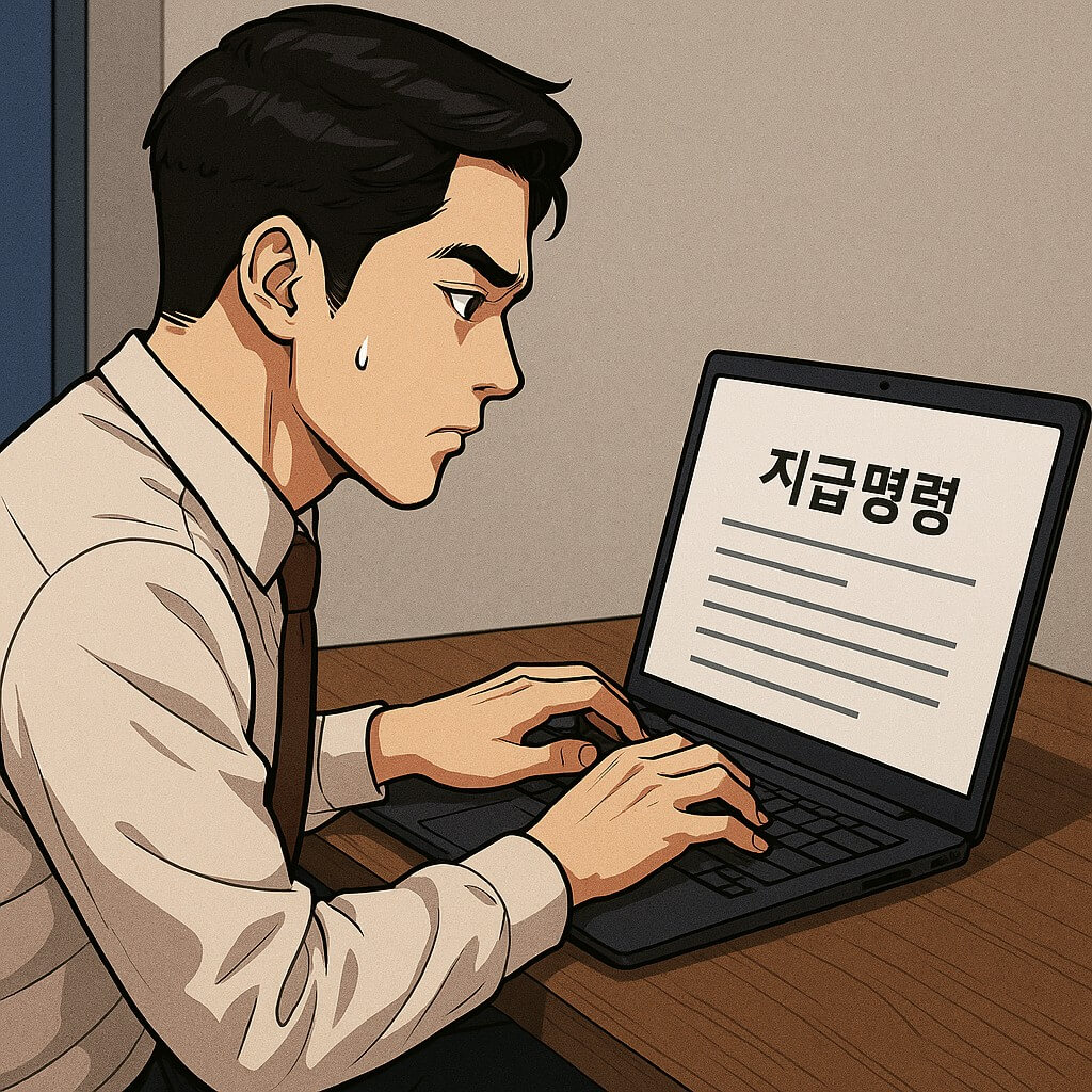 전자소송 지급명령 신청