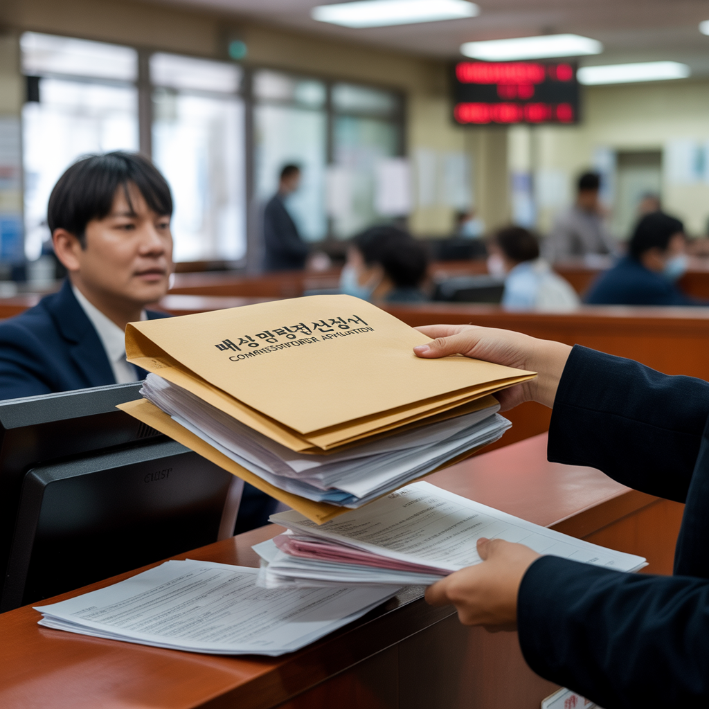 배상명령신청서 제출